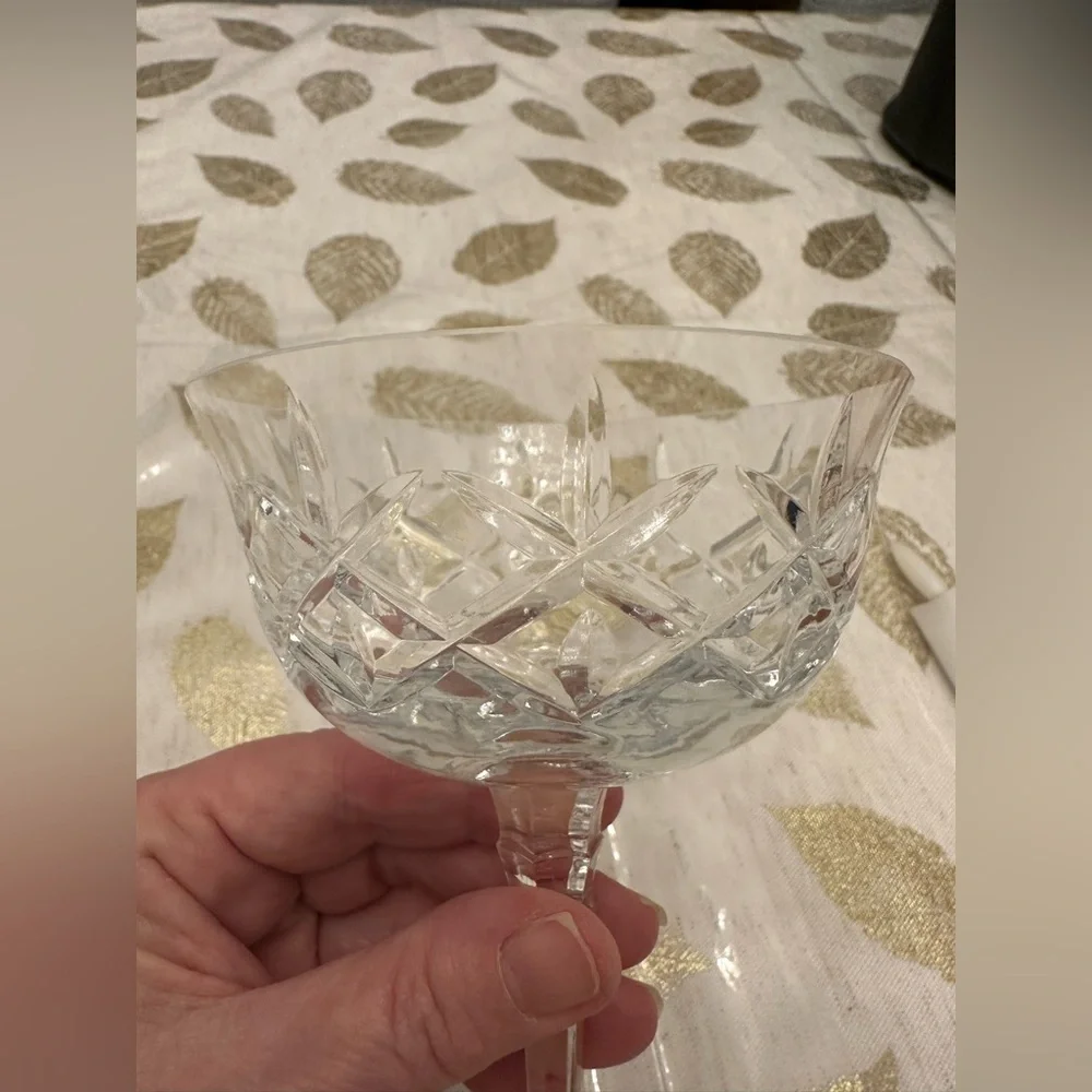 Vintage Mikasa, Dorset champagne / coupe glasses Set of Two excellent condition